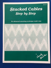 Load image into Gallery viewer, "Kelly’s Flowers" Smocking Design Plate by Sandy Hunter