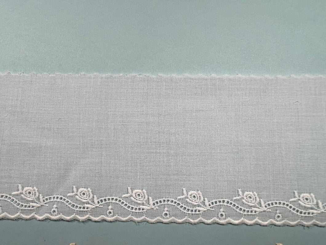 Swiss Embroidery Edging C 63190-B