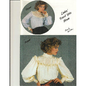 Lady’s Round Yoke Blouse by Sandy Hunter