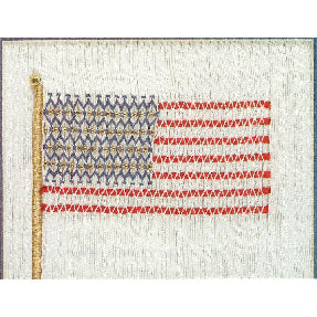 American Flag Smocking Design Plate by Sandy Hunter