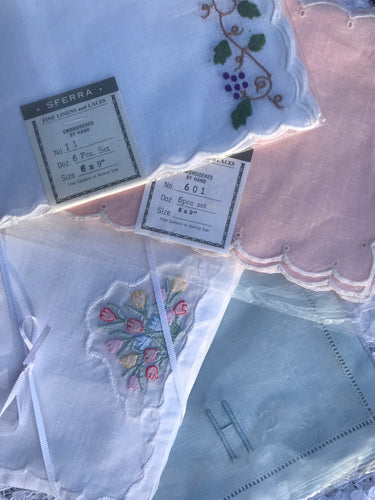 Vintage Cocktail Napkins