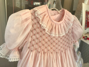 Girl's Smocked Dress and slip