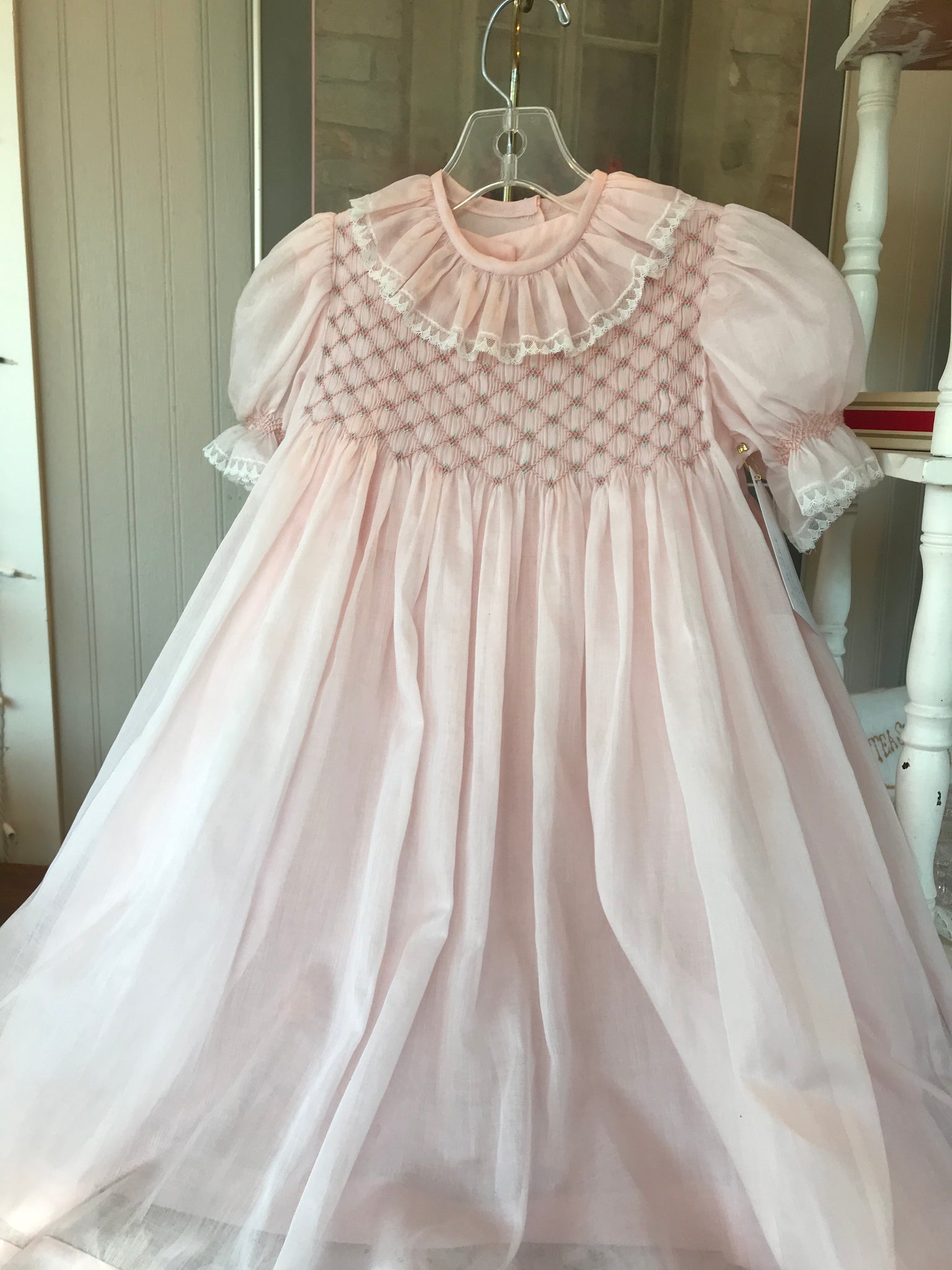 Girl's Smocked Dress and slip – Material Luxury